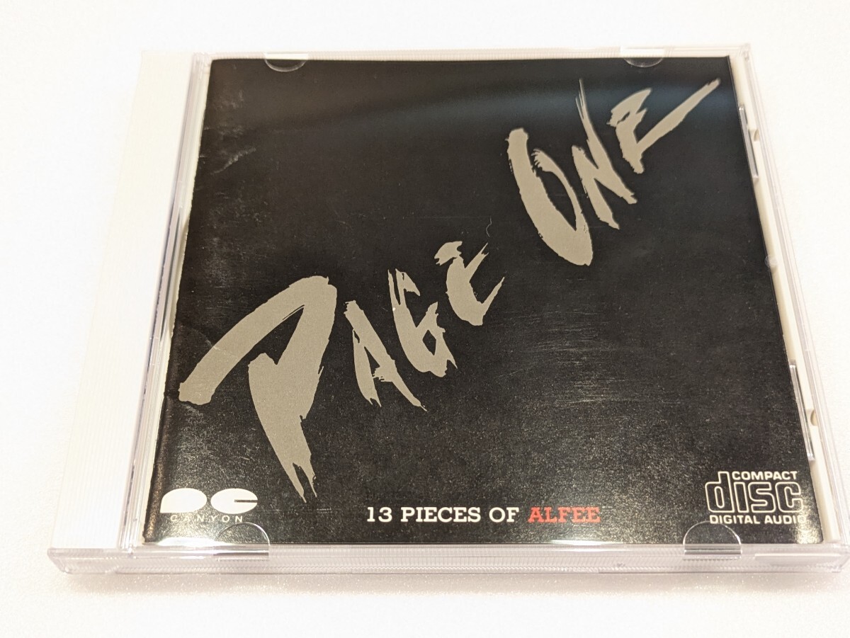 jj743【即決・送料無料】アルフィー「ページ・ワン / PAGE ONE 13 Pieces Of Alfee」CD拍卖
