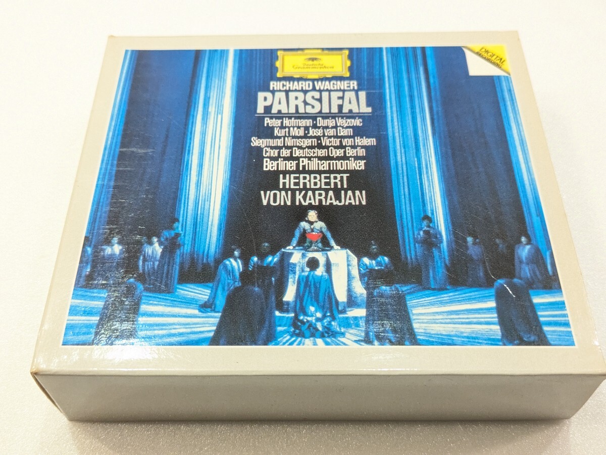 27【即決・送料無料】ワーグナー 舞台神聖 祭典劇《パルジファル》全曲 CD 4枚組拍卖