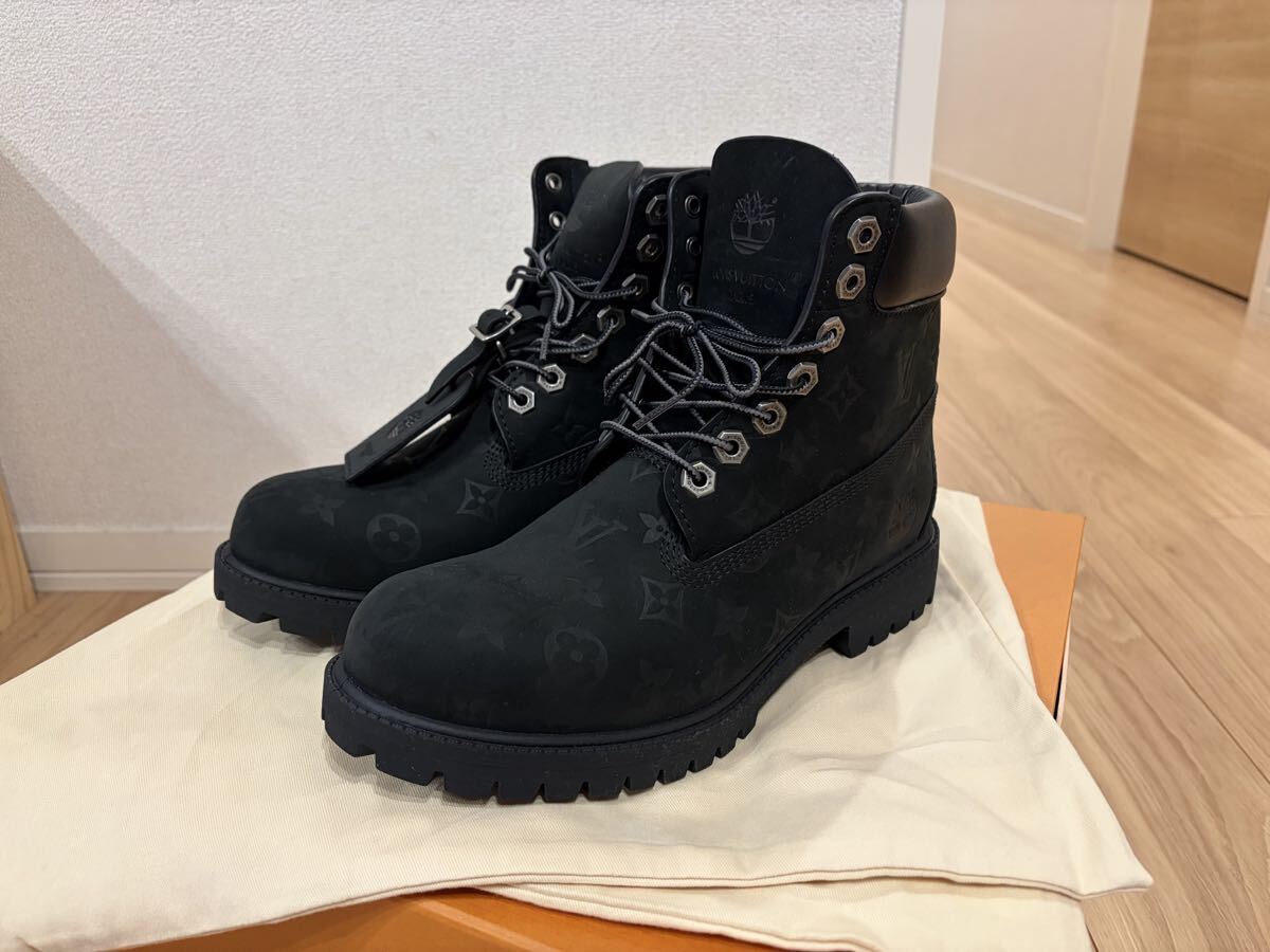未使用 ルイヴィトン×ティンバーランド 6-IN 26.5cm US8.5 アンクルブーツ Louis Vuitton Timberland拍卖