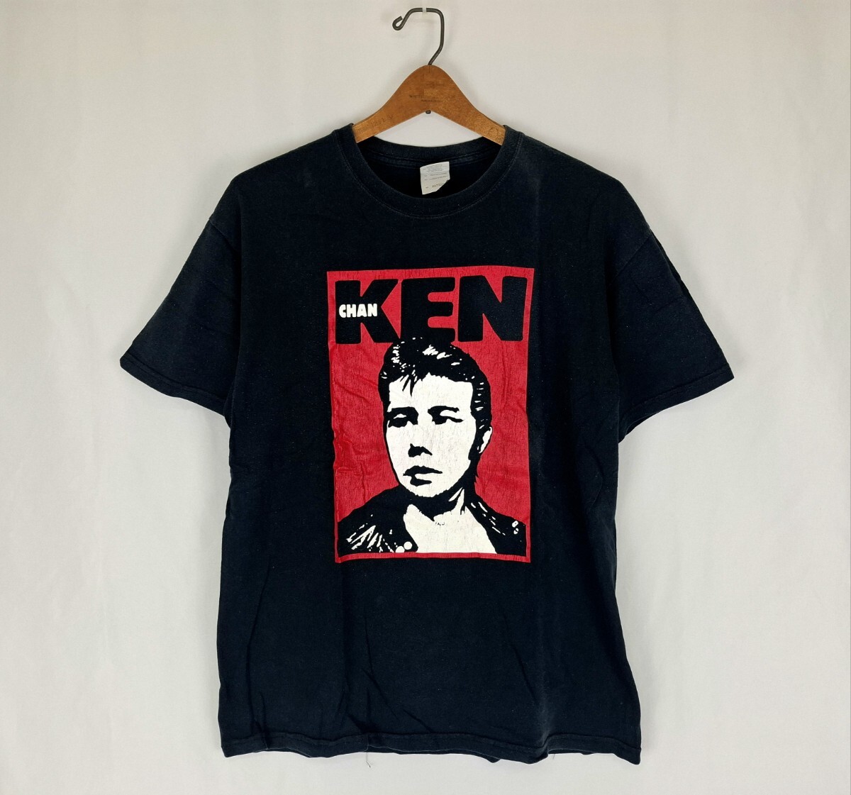 00s KenYokoyama プリントTシャツ 黒 M 00年代 PIZZAOFDEATH 横山建 KENBAND HI-STANDARD ハイスタ メロコア 好きな方に拍卖