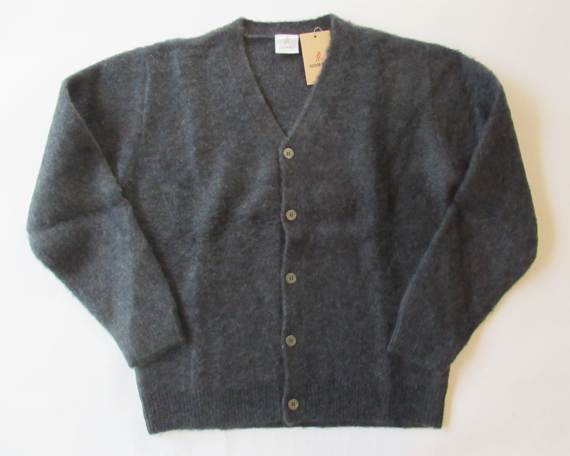 2025AW GRAMICCI MOHAIR CARDIGAN サイズL モヘアカーディガン チャコール/グラミチイージーパンツ拍卖