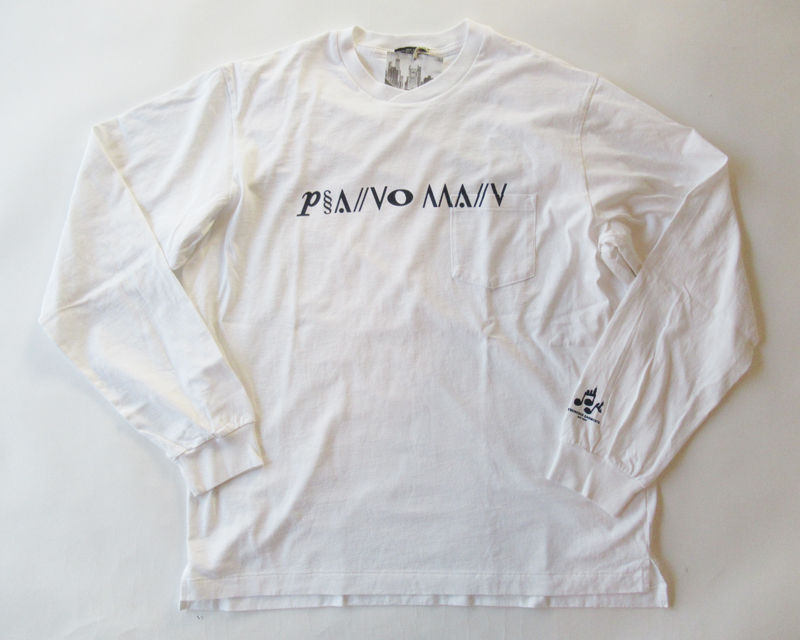 2025AW ENGINEERED GARMENTS Long Sleeve Crew Neck Tee サイズM ロンT ホワイト/ エンジニアドガーメンツ拍卖