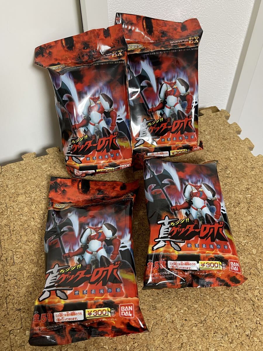 未開封品 4個セット 真チェンジゲッターロボ 世界最後の日 フィギュア HGシリーズ 彩色版 真ゲッター1 2 3 ステルバー拍卖