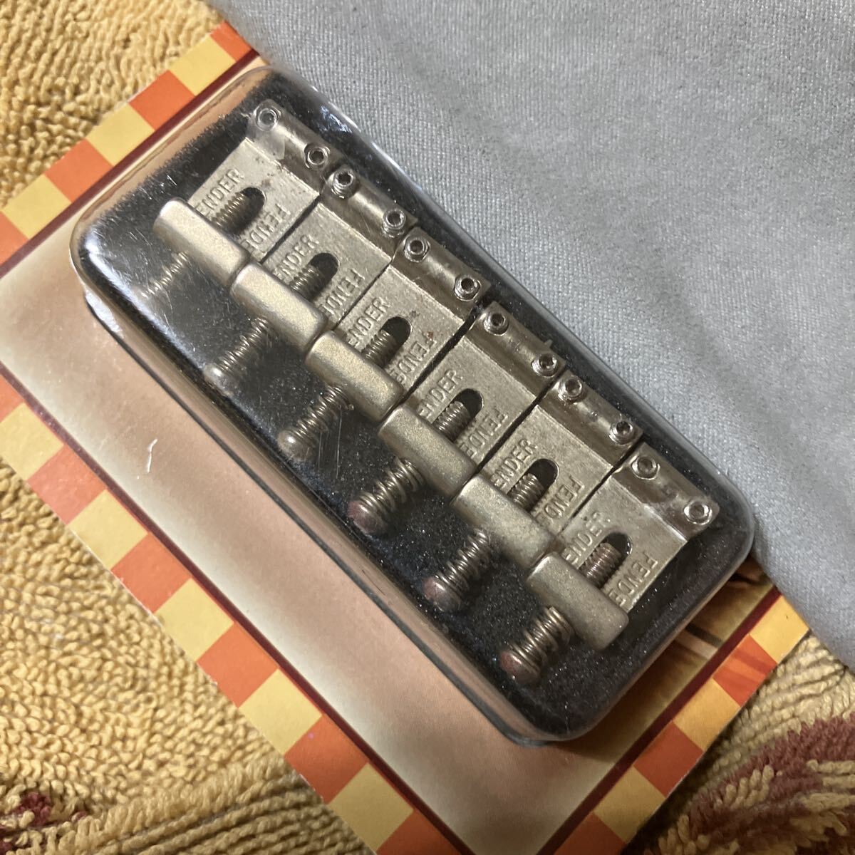 Fender custom shop master grade60's ブリッジサドル 1997年製拍卖