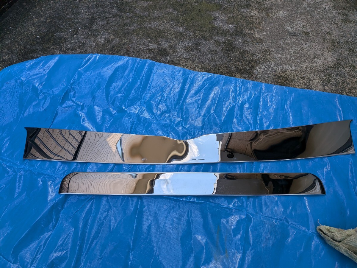 格安! 売り切り! タウンエース グランマックスカーゴ S40系後期 ボンネット バックドアガーニッシュ メッキモール ジャンク品拍卖