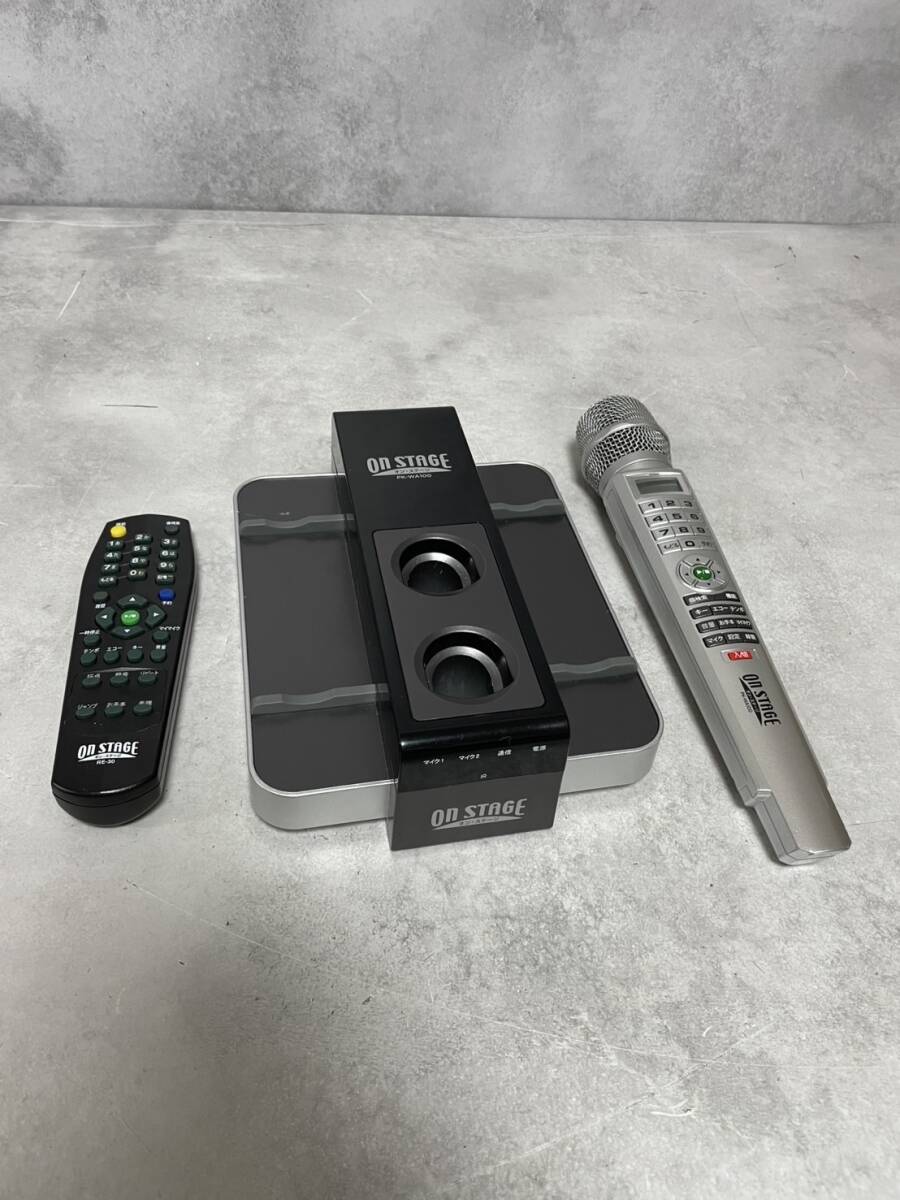 ON STAGE オン ステージ PK-WA100 パーソナルカラオケ 通信カラオケ ◆SR10/32◆拍卖