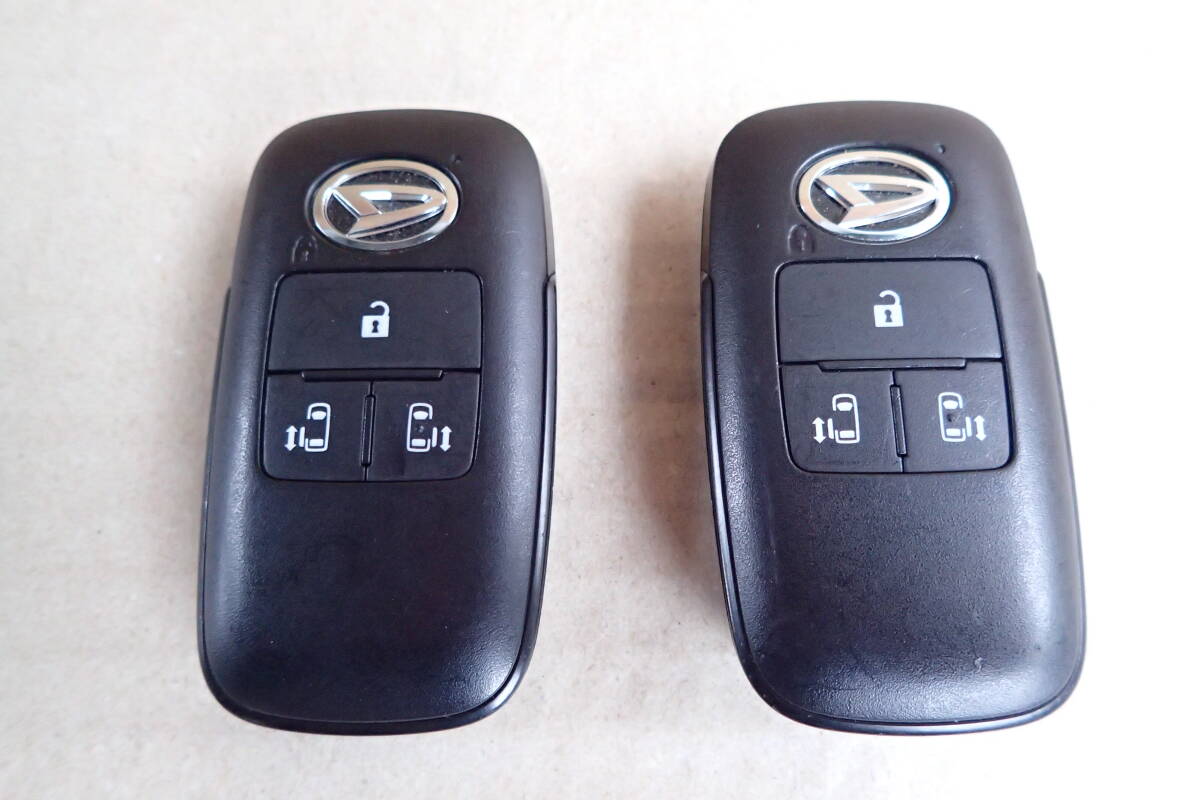 ムーヴ キャンバス キーレス リモコン2個セット 5BA-LA850S 2022年 XL5 RTK500311DH拍卖