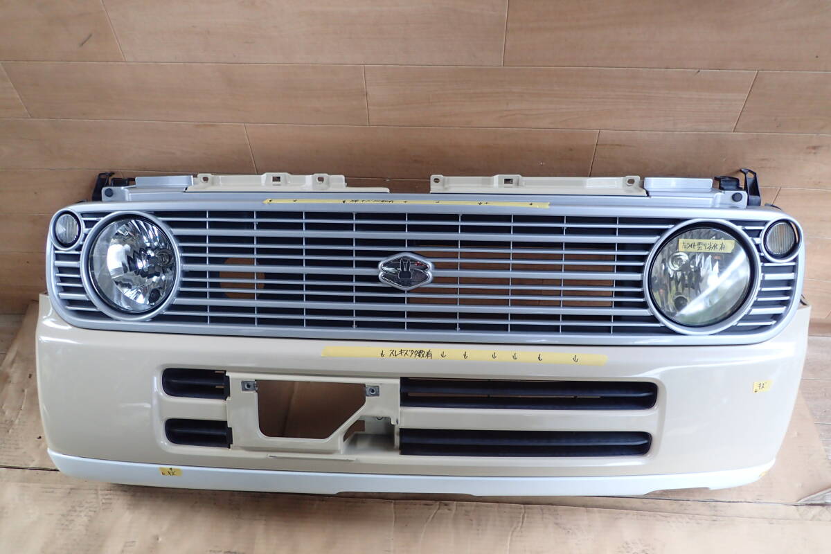 アルト ラパン フロントバンパー グリル 左右ヘッドライト付 HE21S 2006年 ZGF RTK501501SZ拍卖