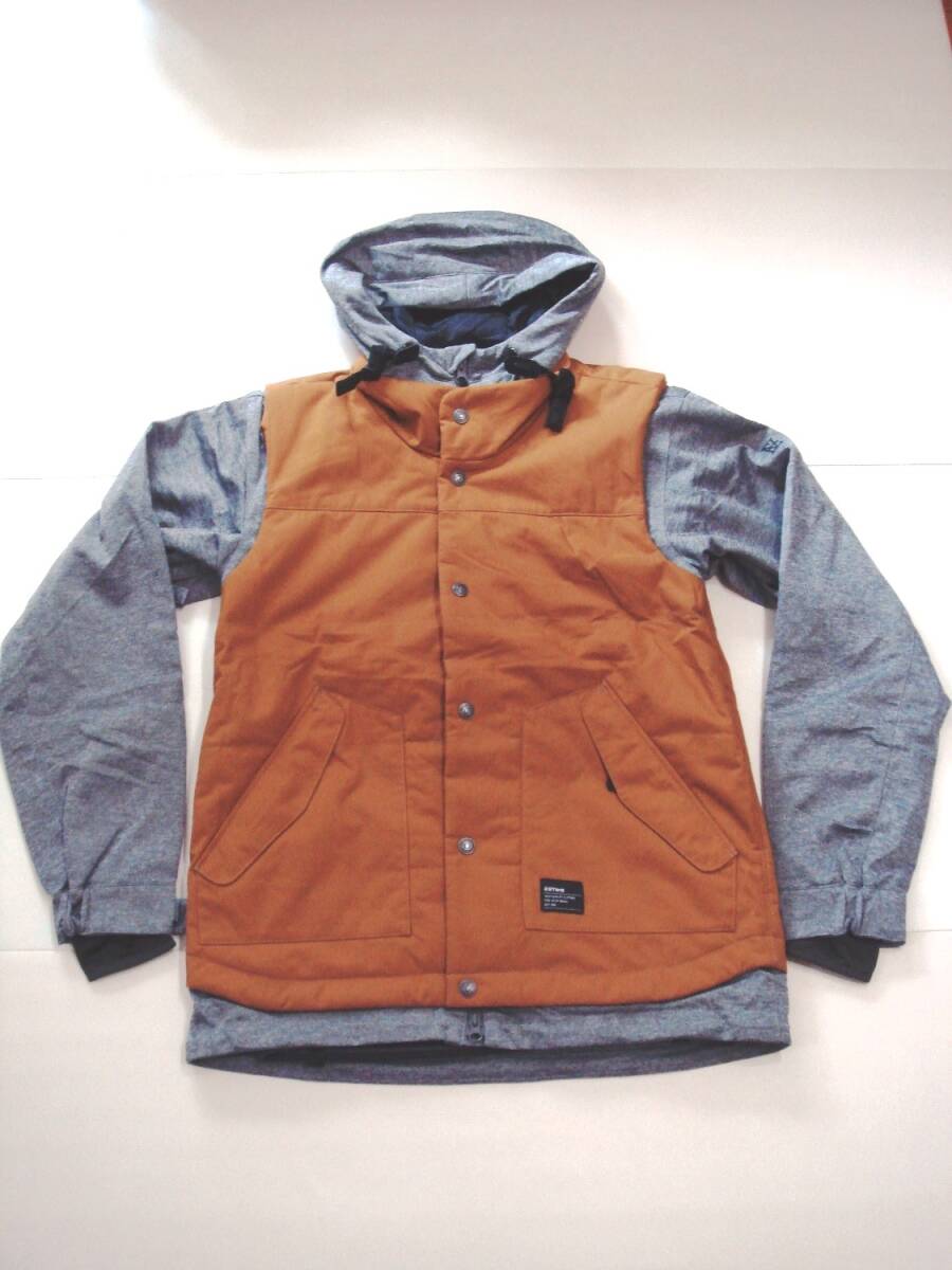 ESTIVO エスティボ スノー ボード ウェア アウター ジャケット ベスト 茶 ブラウン 防水 撥水拍卖