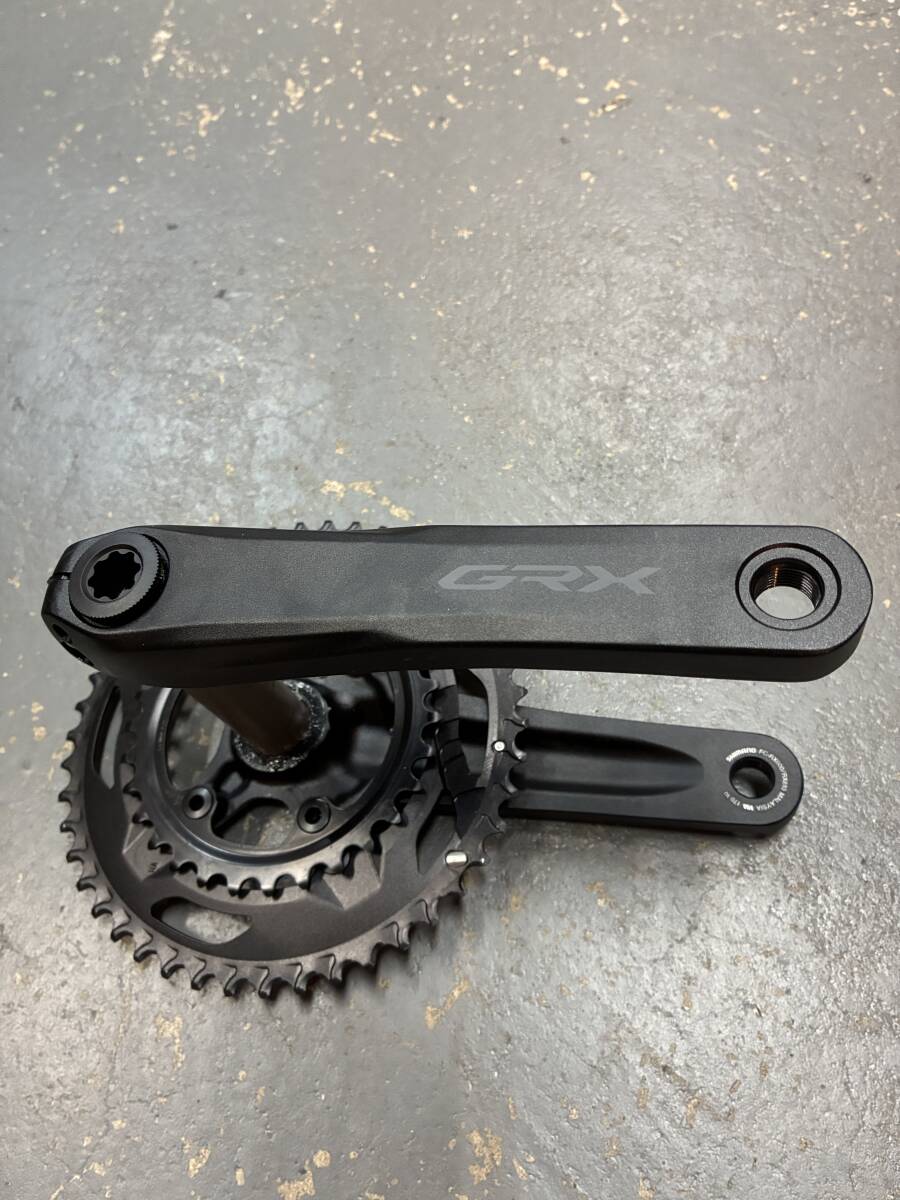 即決 未使用シマノクランク FC-RX610 170mm 46x30T 拍卖