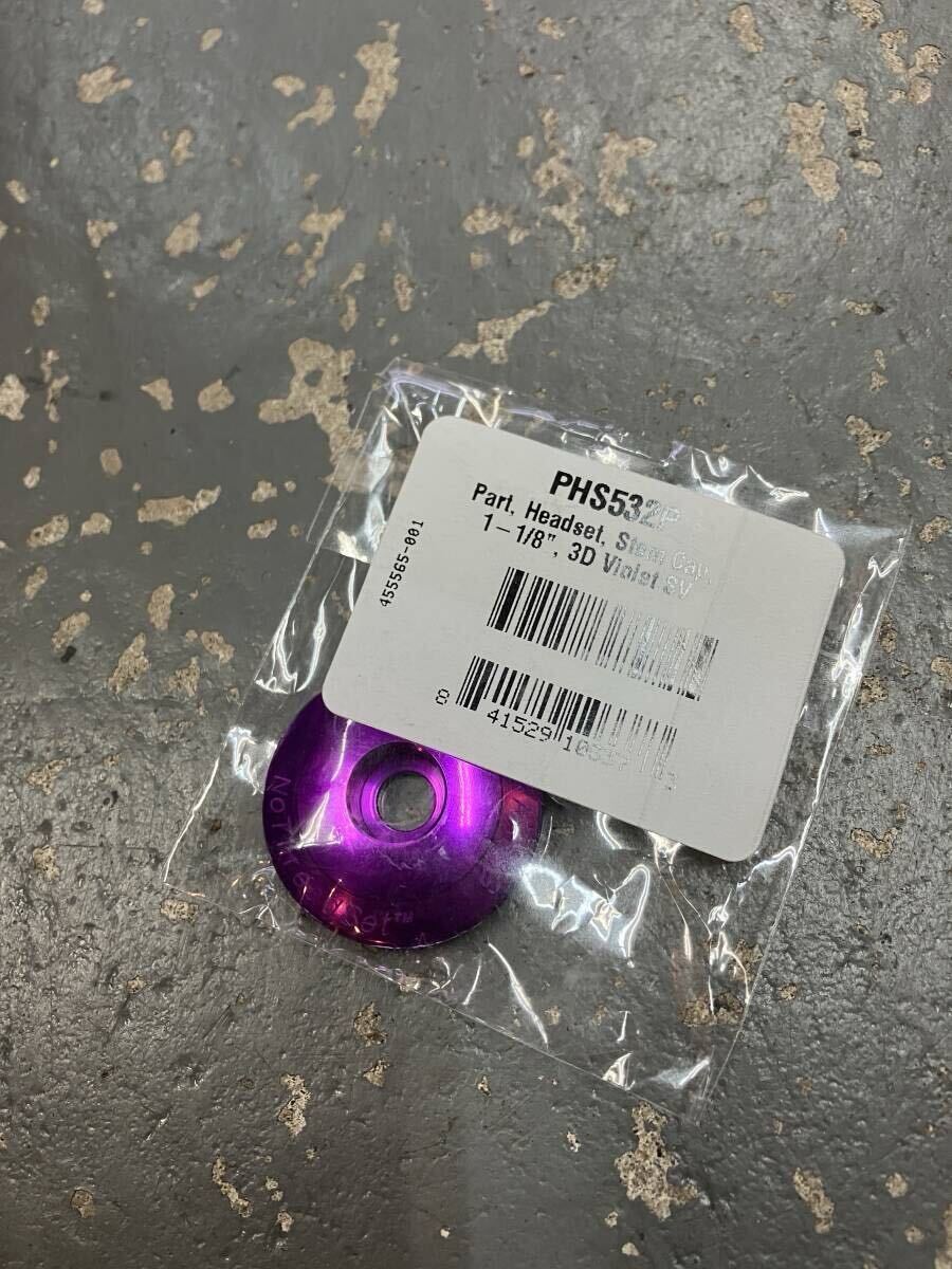 即決 新品未使用CHRIS KING トップキャップ NTS 1 1/8 Violet拍卖