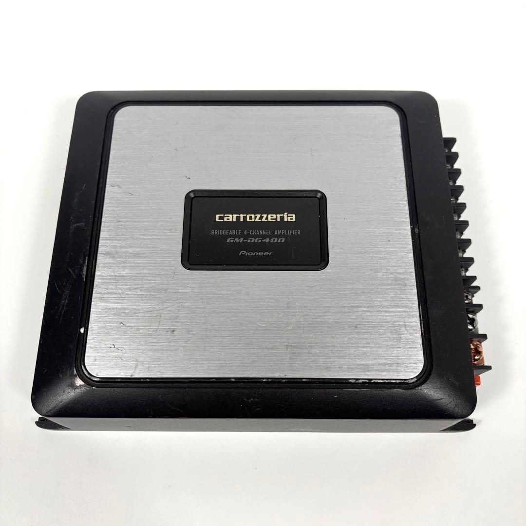 【完動品】 carrozzeria GM-D6400 アンプ 4ch拍卖