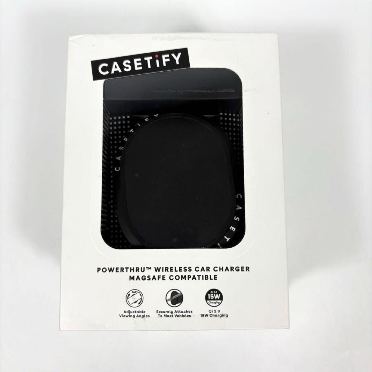 Casetify ケースティファイ 車載用マグネット式ワイヤレス充電器拍卖