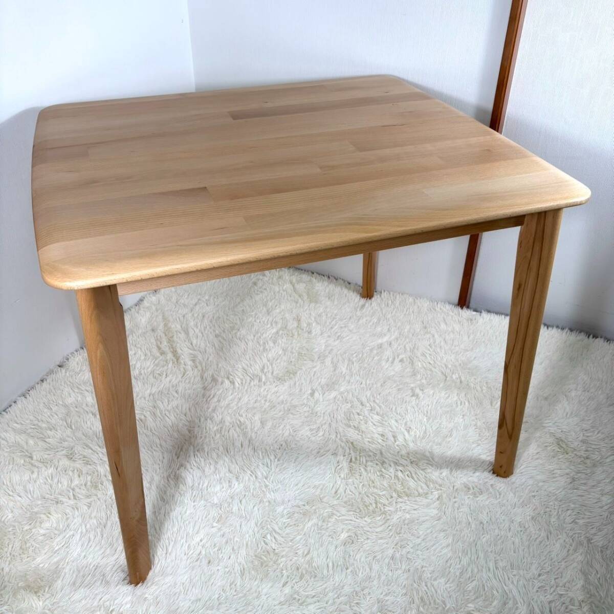 【美品】 ニトリ DT Nコレクション T-01 90 ダイニングテーブル NITORI拍卖