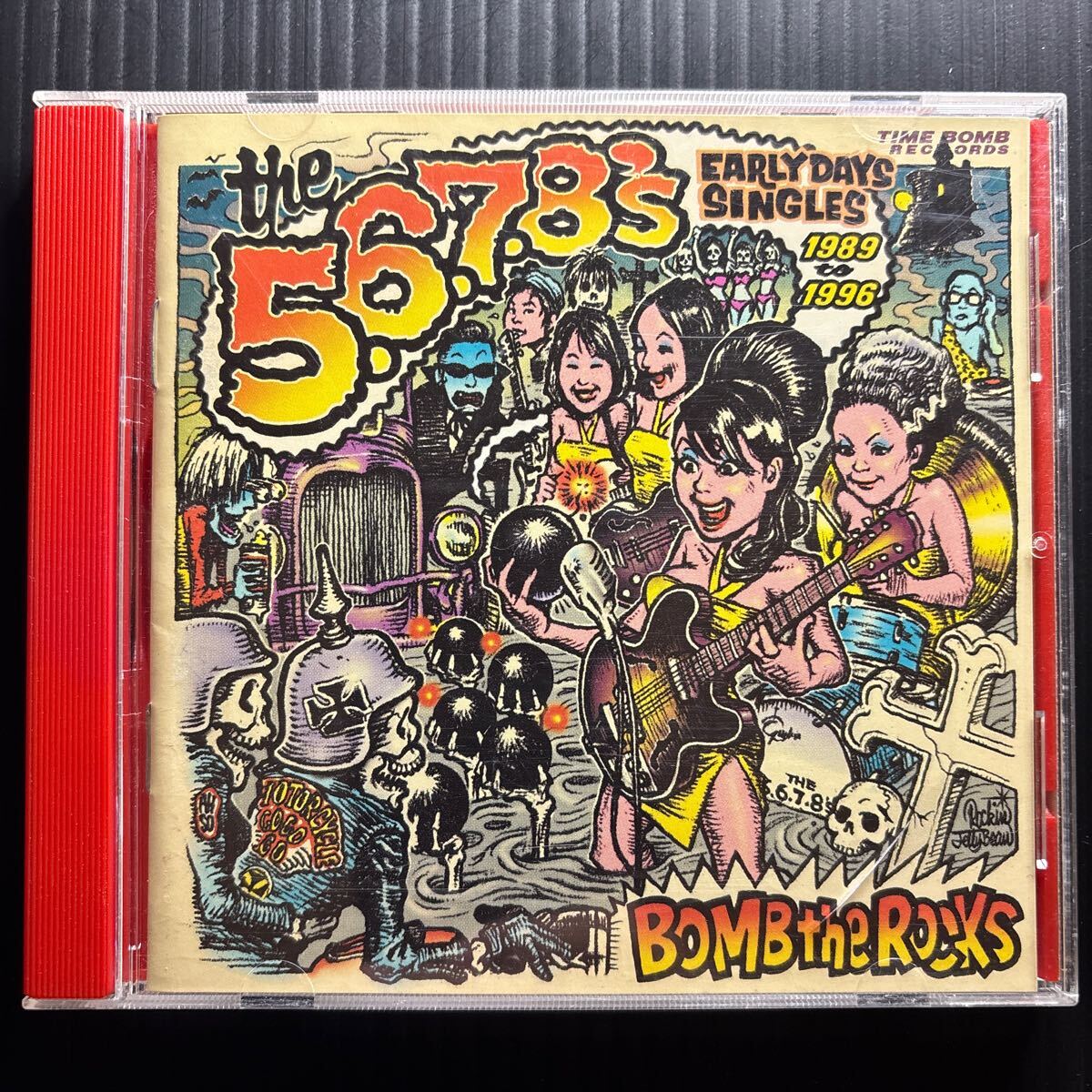 CD THE 5.6.7.8'S / BOMB THE ROCKS- EARLY DAYS SINGLES1989~1996拍卖