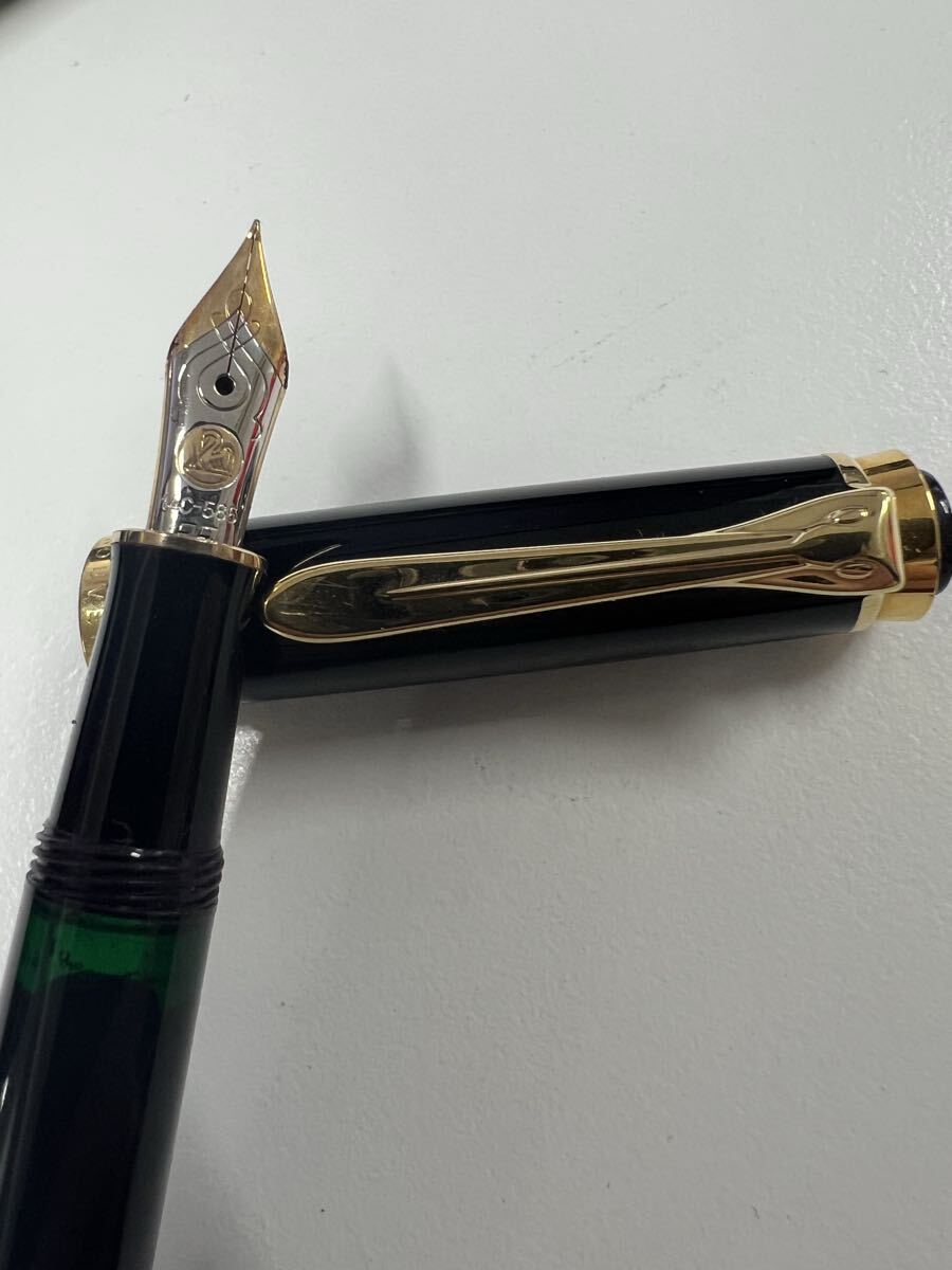 PELIKAN ペリカン スーべレーン 14C-585 万年筆 EF 美品拍卖