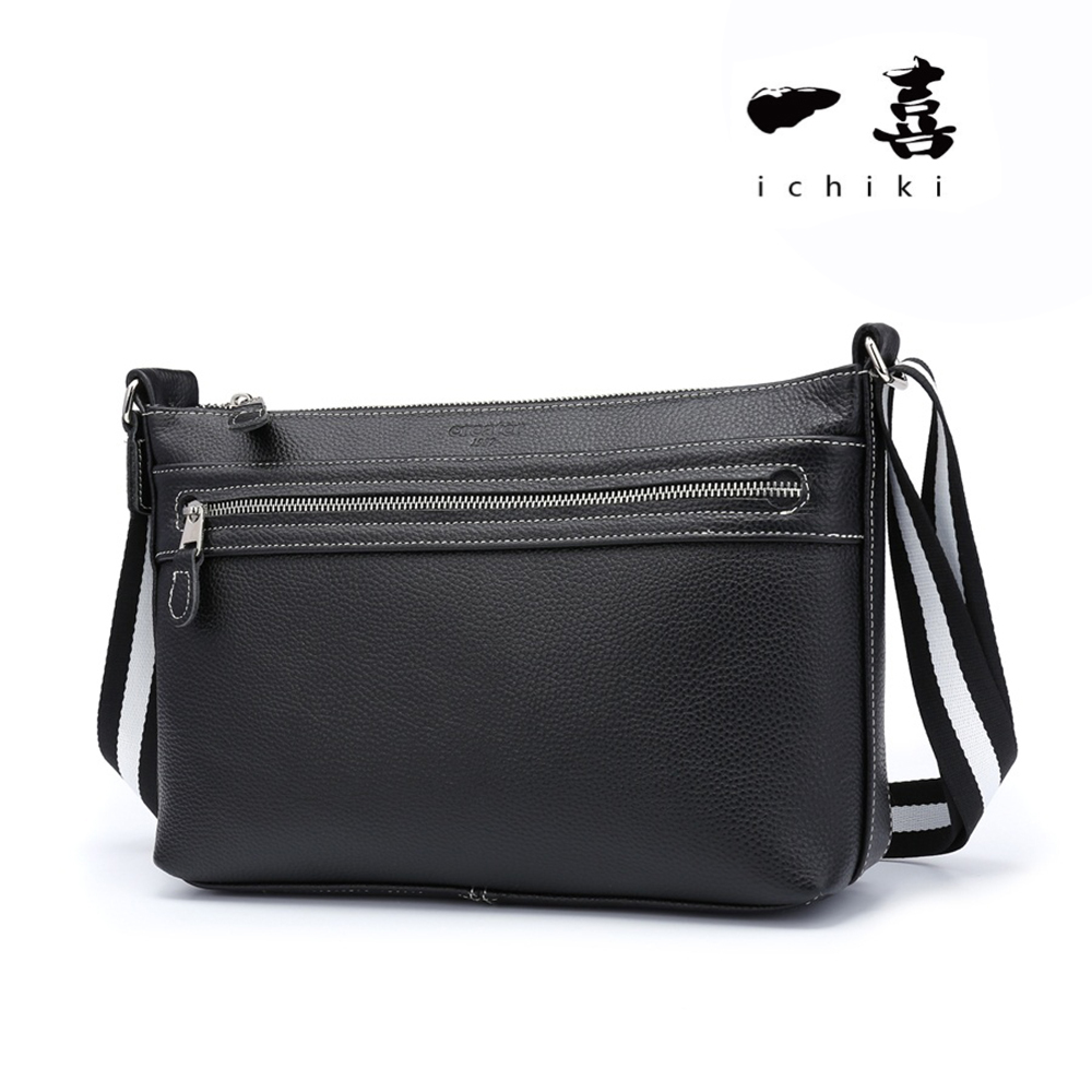 上質 本革 牛革 新作 ショルダーバッグ 斜めがけ 黒 ハンドメイド 小さめ 軽量 コンパクト 大人気 メンズバッグ D12 拍卖