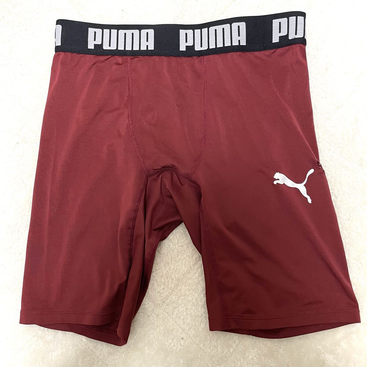 【PUMA】プーマ メンズ スパッツ Lサイズ サッカー インナースパッツ ショートタイツ拍卖