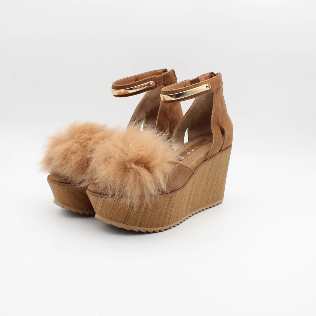 06■モードエジャコモ カリーノ ボリュームサンダル(23cm)超美品拍卖