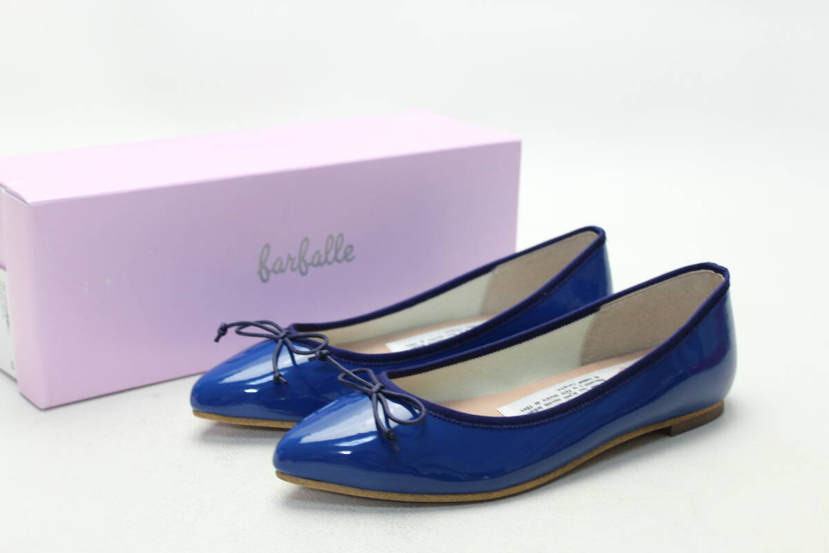 新品♪ファルファーレ ポインテッドフラットバレエシューズ(35)/51拍卖
