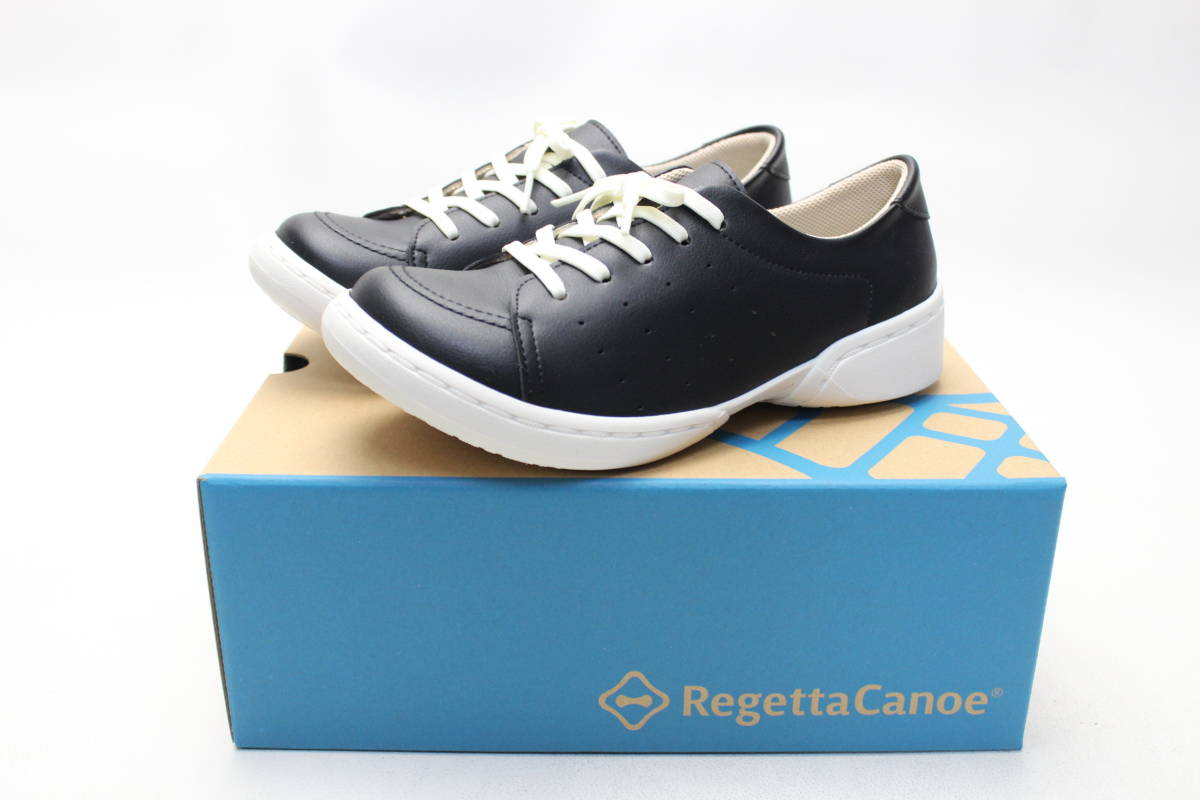 新品♪リゲッタカヌー ステイバラウンド レースアップシューズ(S)/114拍卖