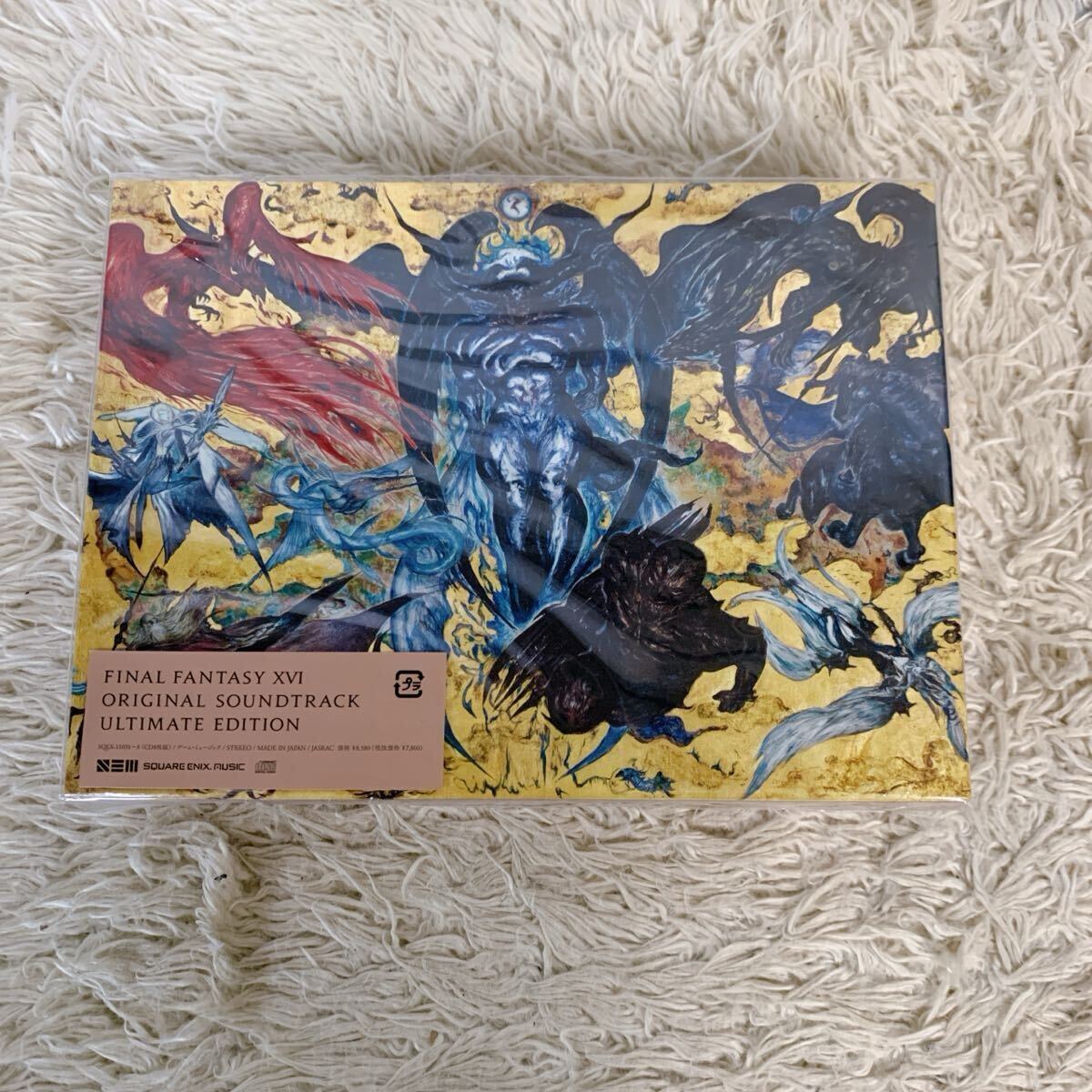 【未開封品!】CD『ファイナルファンタジーXVI』オリジナル・サウンドトラック アルティメットエディション FF/法BTK865639-コンパクト拍卖