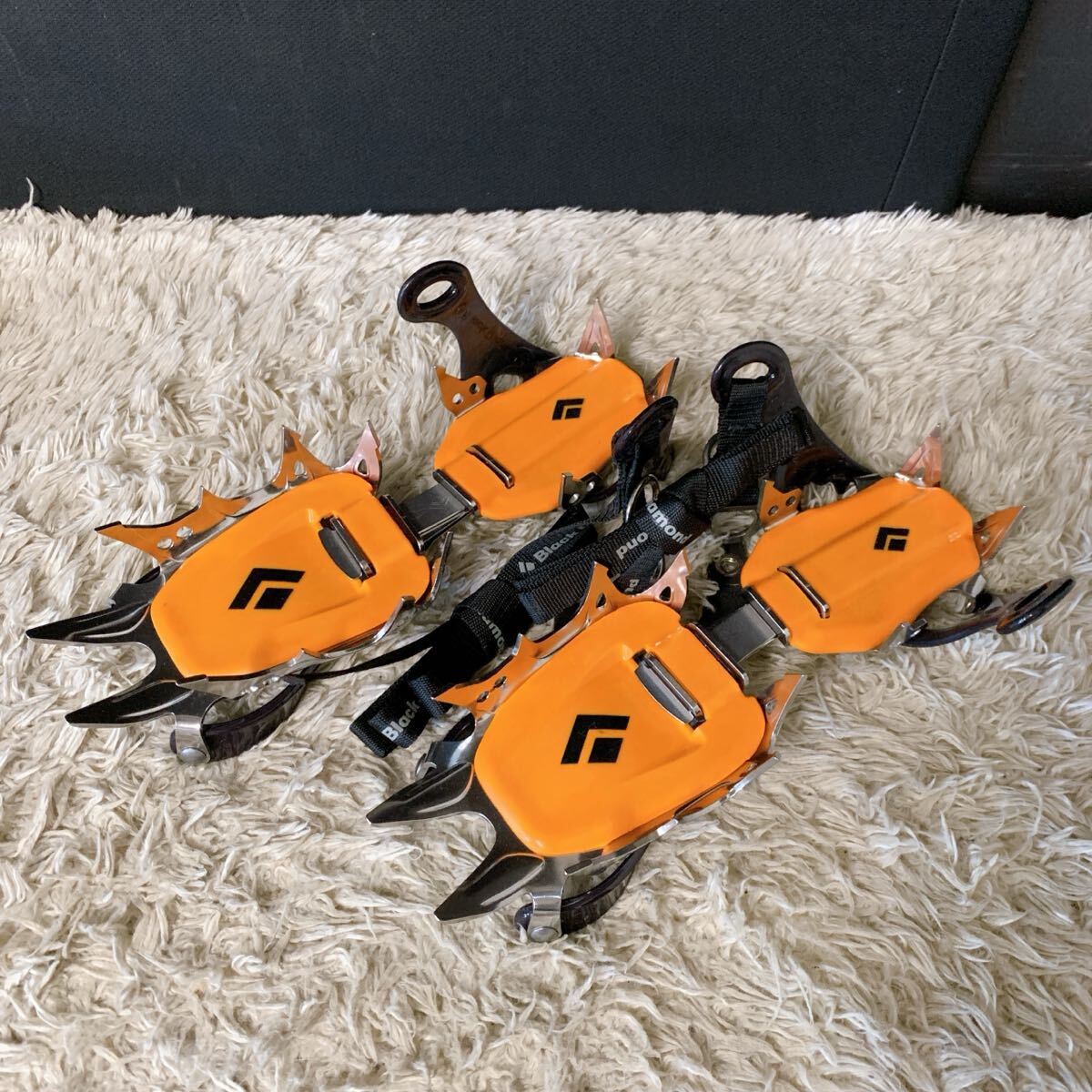 【1円スタート!】BLACK DIAMOND ブラックダイヤモンド 12爪 アイゼン 登山用品 登山 アウトドア/MKT10271-佐60拍卖