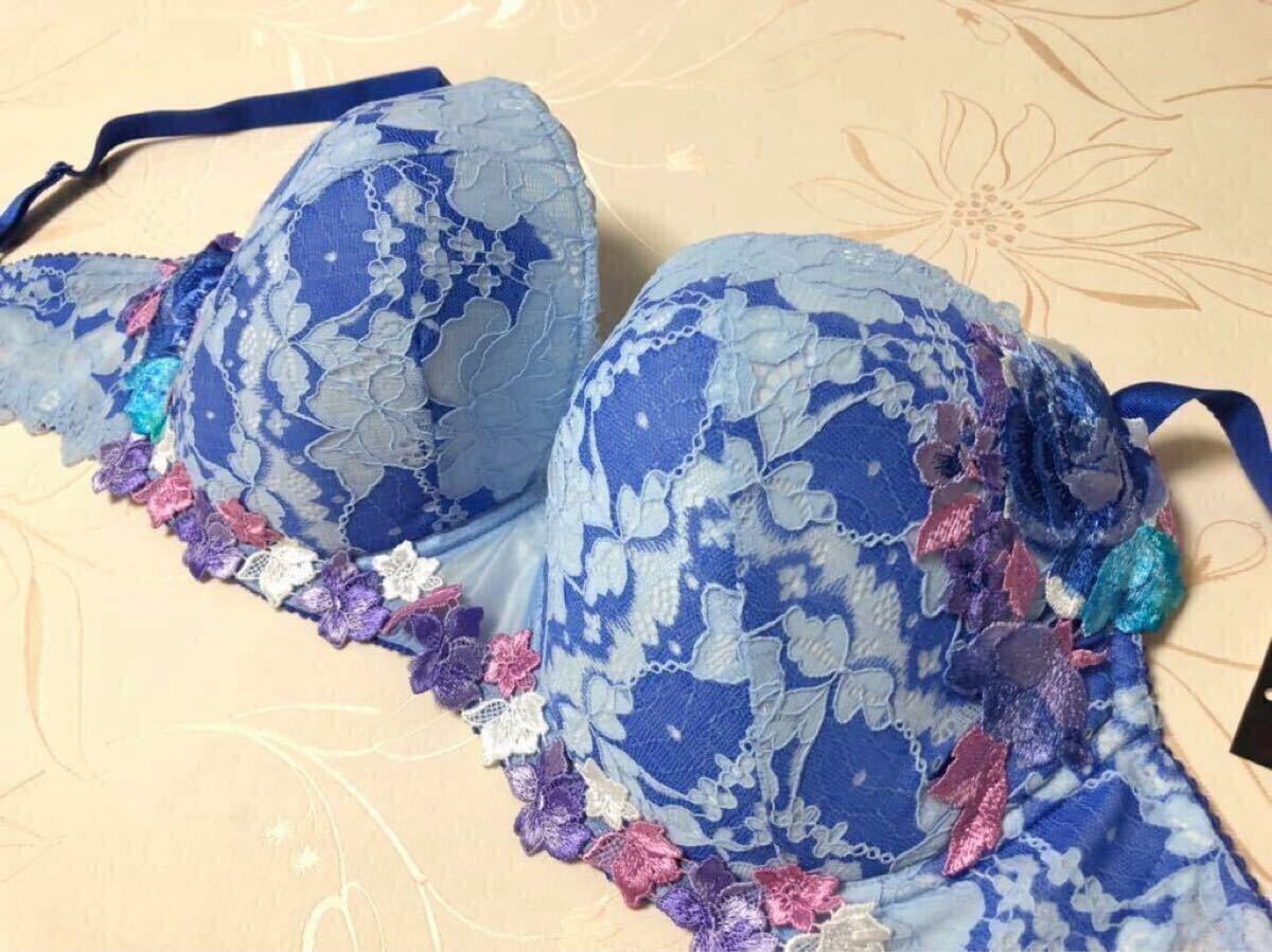 宅配便発送 サルート I80 2列2段ホック 【カントリーミュージック】 BU ワコール 02G Pアップ拍卖