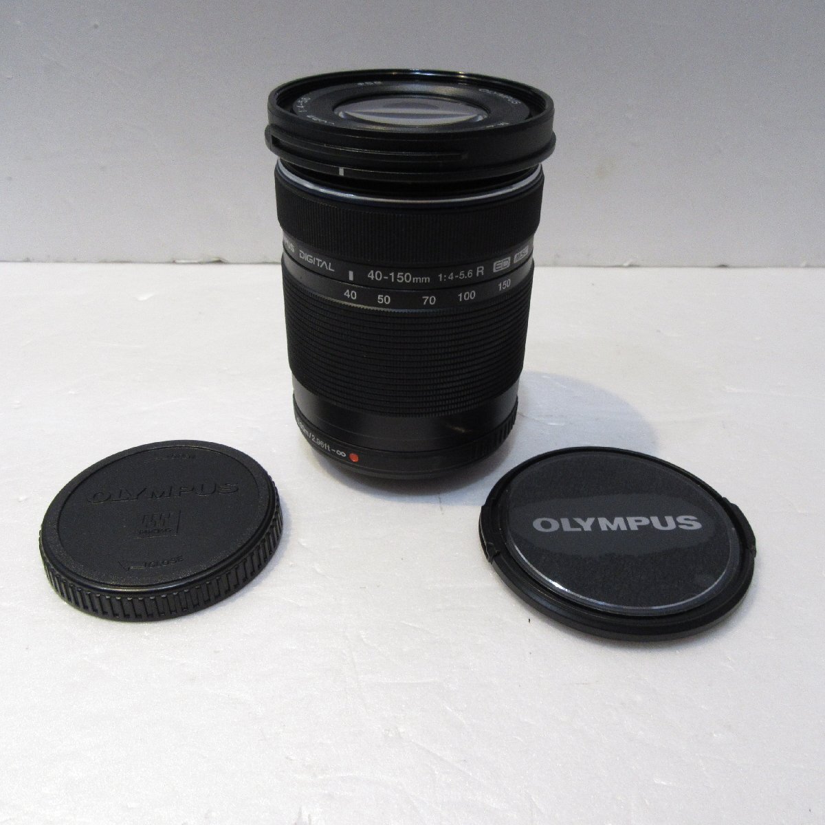 【76】1円~ オリンパス OLYMPUS M.ZUIKO DIGITAL 40-150mm1:4-5.6 レンズ カメラ 動作未確認 現状品 ジャンク品拍卖