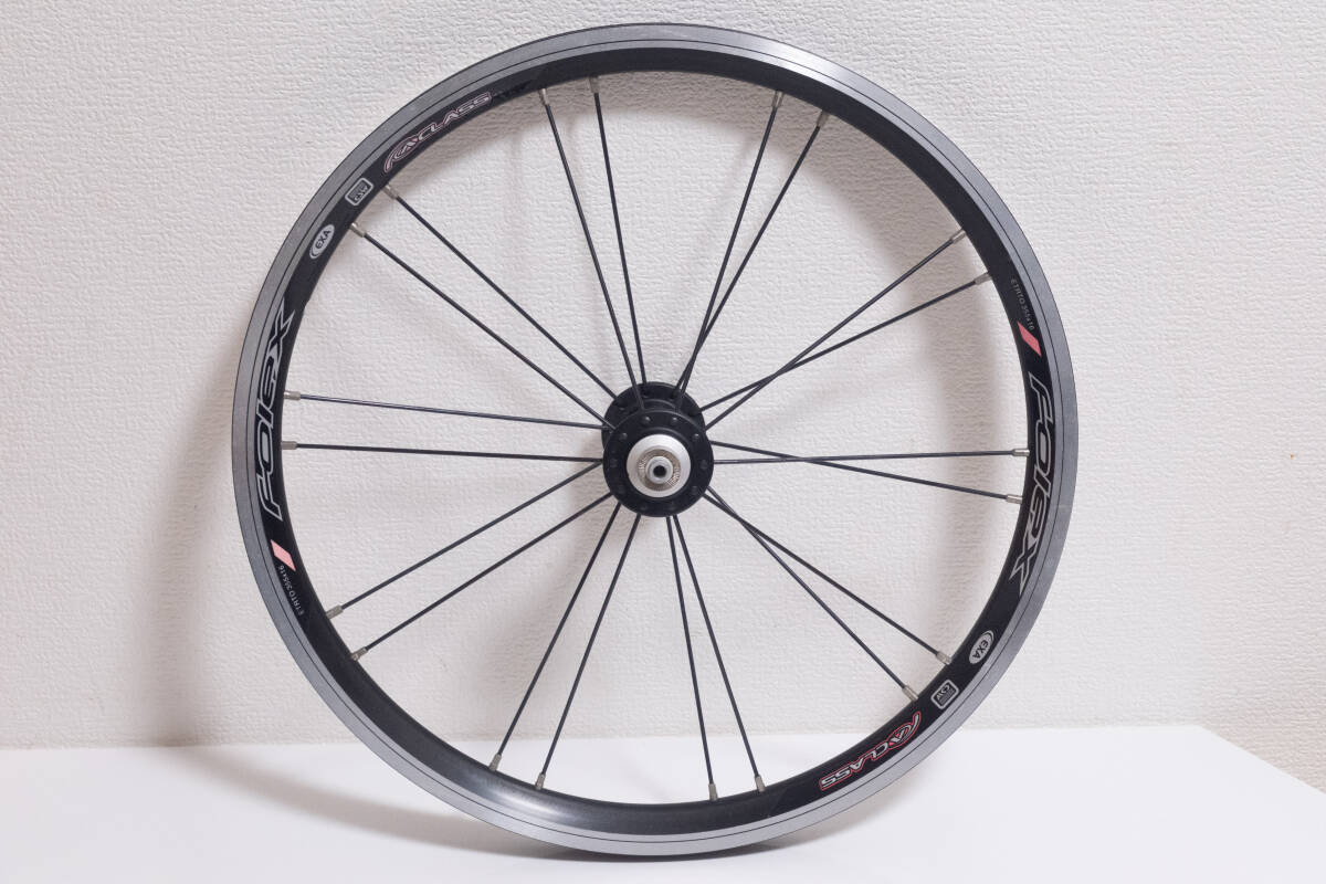 A-CLASS(エークラス) FOLEX フォレックス フロントホイール 18インチ 100mm拍卖