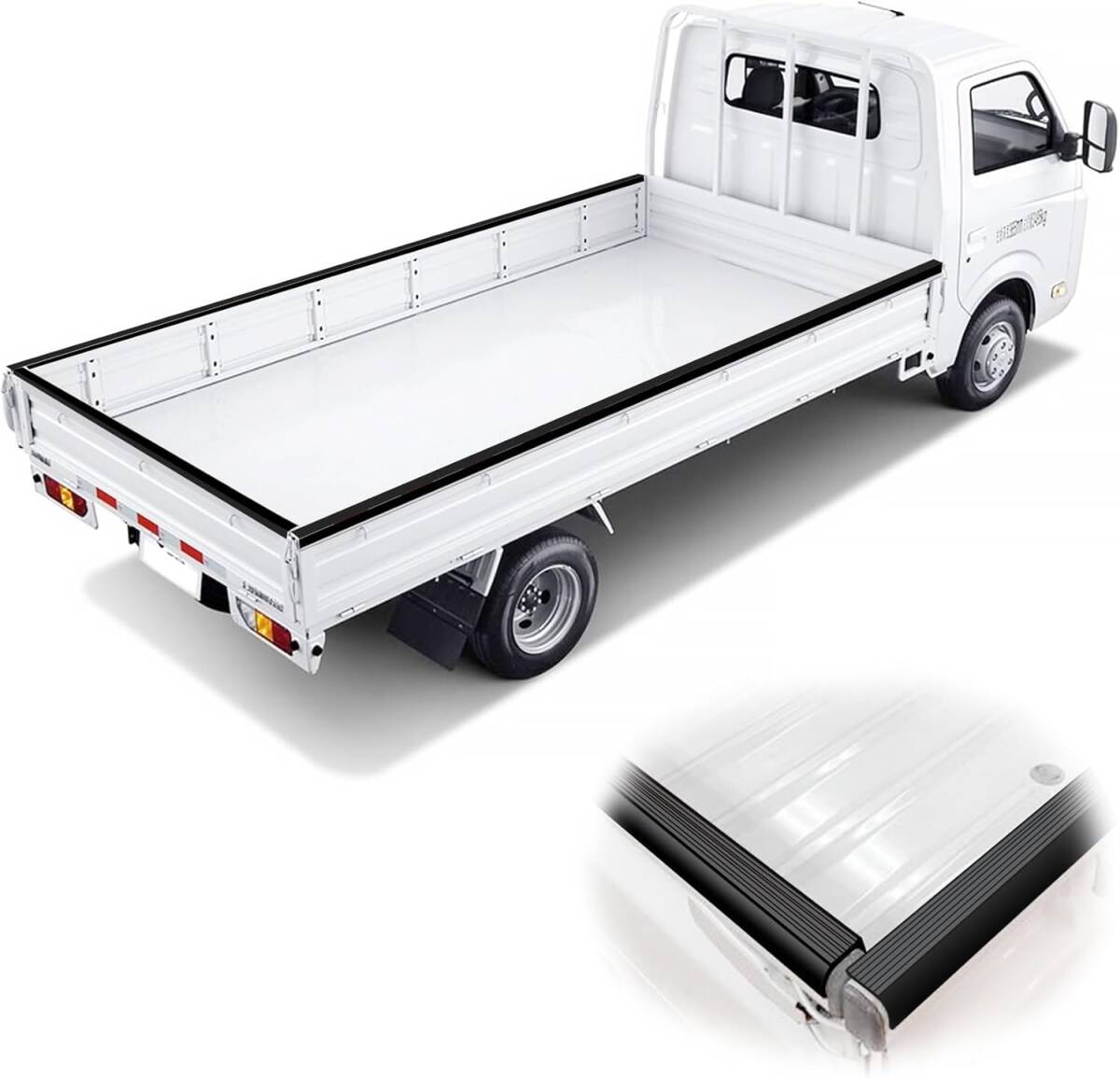 トラック ゲートプロテクター 1.5t/2t/3t 荷台アオリ・パネルカバー デュトロ・エルフ・キャンター・ダイナ・トヨエース等対応拍卖