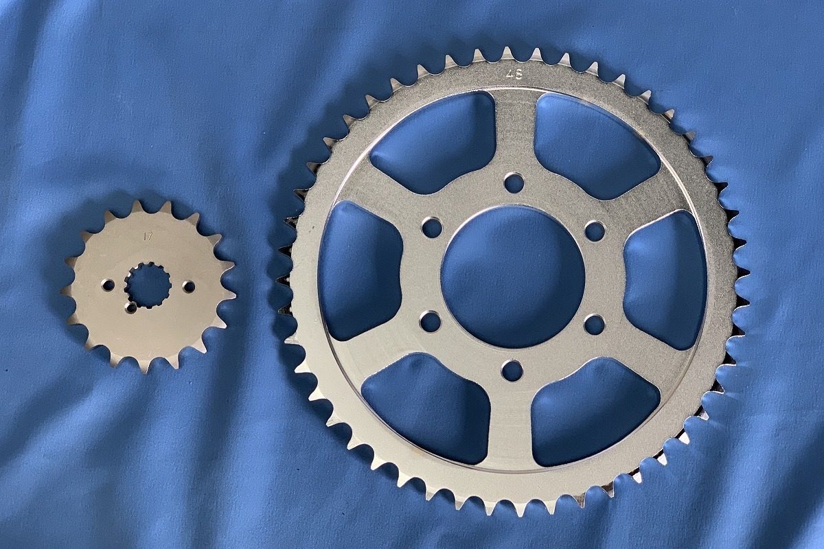 GS750用 530コンバートスプロケ前後セット 新品 【 ゼス 】拍卖