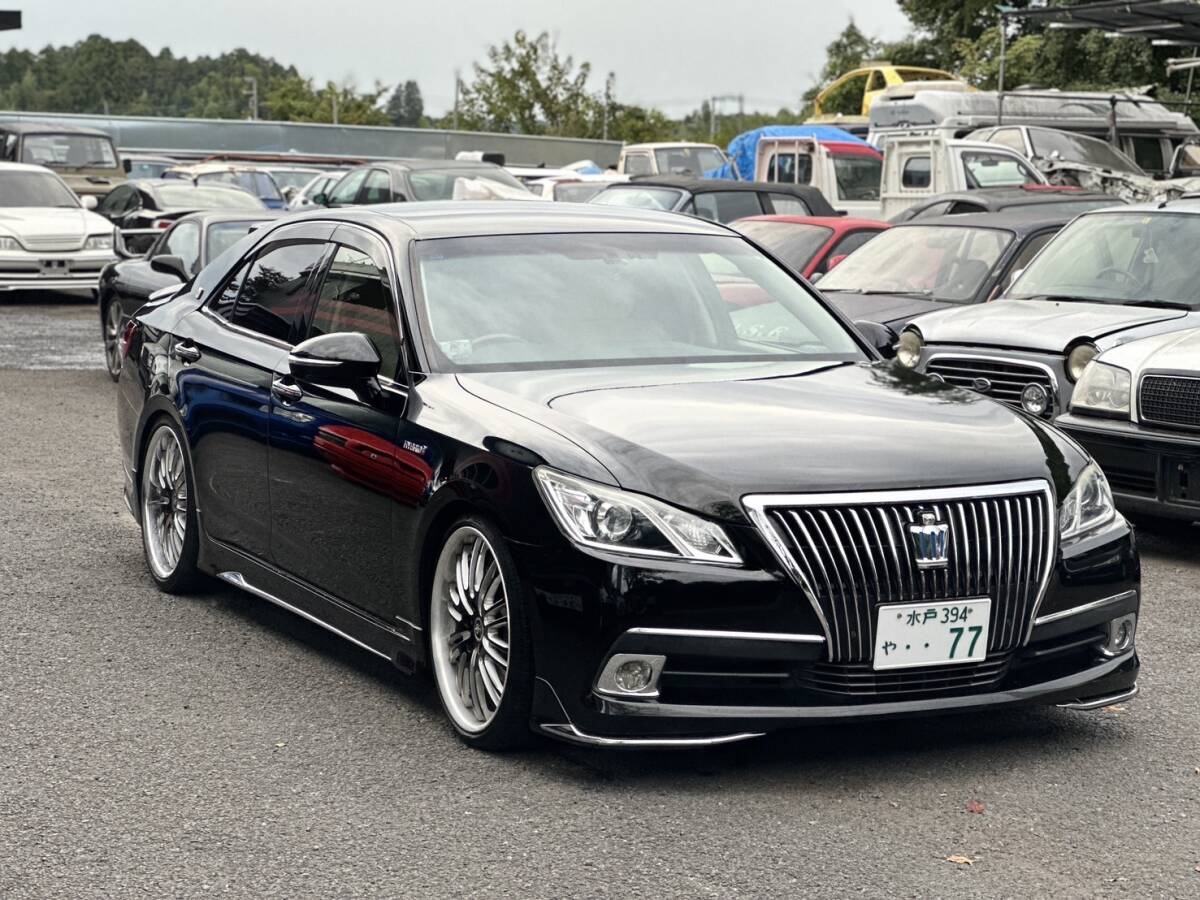 トヨタ クラウン210 マジェスタ仕様 車検令和8年6月まで HKS GT MAX4車高調 WORK19インチアルミ ドラレコ ETC レーダー付拍卖