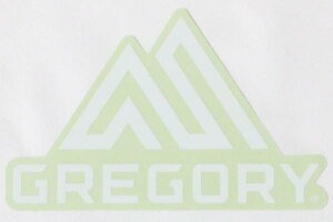 訳有 グレゴリー ロゴ ステッカー 白 GREGORY STICKER バックパック アウトドア キャンプ デコ カスタム キャンペーン シール パック拍卖