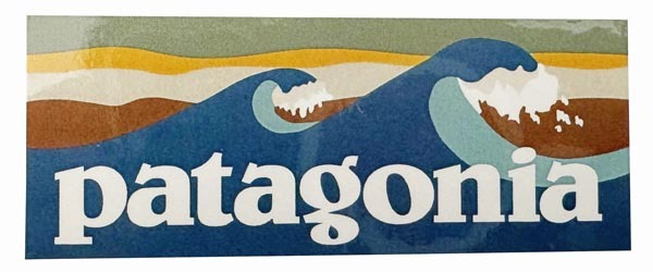 パタゴニア ステッカー ボードショーツロゴ PATAGONIA BOARD SHORT LOGO STICKER 波 ウェーブ サーフ カスタム 日本 シール デコ 光沢 新品拍卖
