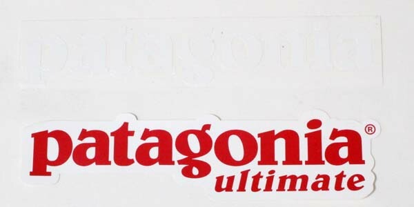 訳あり 希少 パタゴニア ステッカー 2種セット アルティメット カッティング 転写 PATAGONIA ULTIMATE STICKERS SET シール ネコポス拍卖
