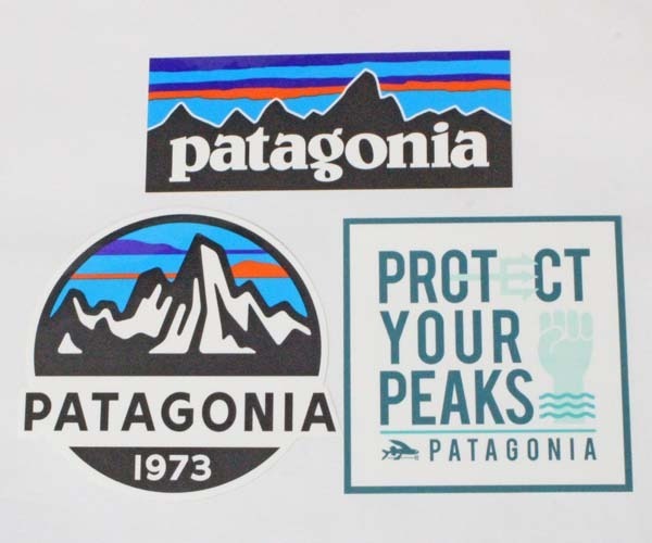 訳あり パタゴニア ステッカー 光沢 3種セット PATAGONIA フィッツロイスコープ P-6 プロテクトユアピークス FITZROY シール SET 新品拍卖
