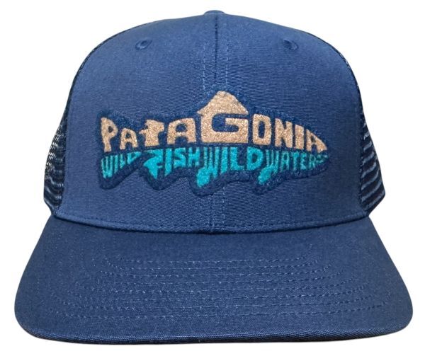 パタゴニア テイク ア スタンド トラッカー ハット 紺系 35356 PATAGONIA FLY FISHING NEWI 鱒 魚 釣 フライ トラウト 帽子 CAP キャップ拍卖
