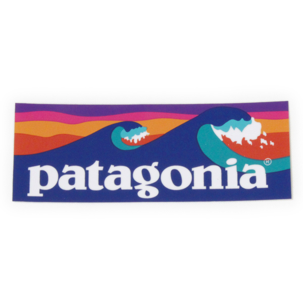 訳あり パタゴニア ステッカー ボードショーツロゴ PATAGONIA BOARD SHORT LOGO STICKER 波 ウェーブ サーフ シール コレクション 新品拍卖