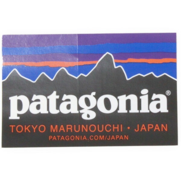 訳有 パタゴニア ステッカー 東京 丸の内 PATAGONIA TOKYO MARUNOUCHI JAPAN STICKER 日本 店舗 限定 フィッツロイ シール コレクション拍卖