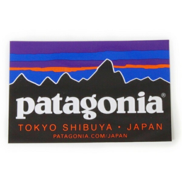 訳有 パタゴニア 東京 渋谷 ジャパン ステッカー 旧 紙製 PATAGONIA TOKYO SHIBUYA JAPAN STICKER 日本 店舗 限定 シール コレクション拍卖