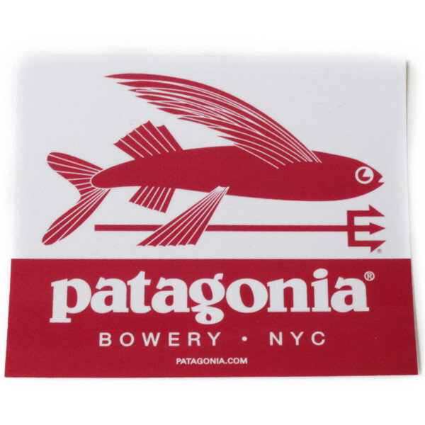 訳有 パタゴニア ステッカー バワリー ニューヨーク トライデントフィッシュ PATAGONIA BOWERY NYC シール 海外 アメリカ 店舗限定 飛魚拍卖
