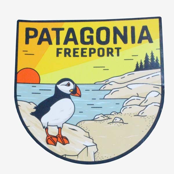訳あり パタゴニア ステッカー フリーポート メイン スペシャル PATAGONIA FREEPORT MAINE シール 海外 アメリカ USA 店舗限定 非売品 新品拍卖