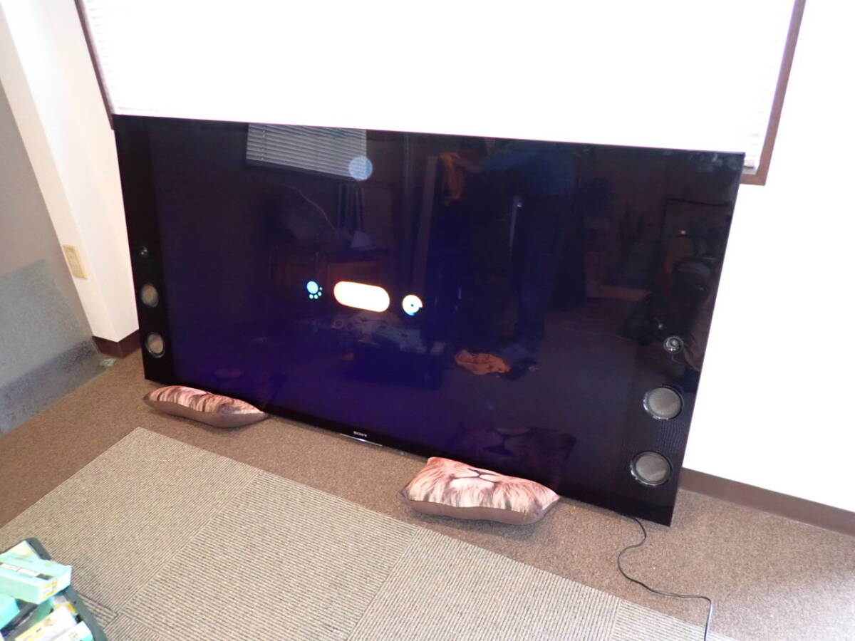 101601 ソニー SONY 2017年製 液晶テレビ ブラビアBRAVIA KJ-65X9350D 壁付け金物付き リモコン無し ガレージ車庫倉庫事務所に 直拍卖