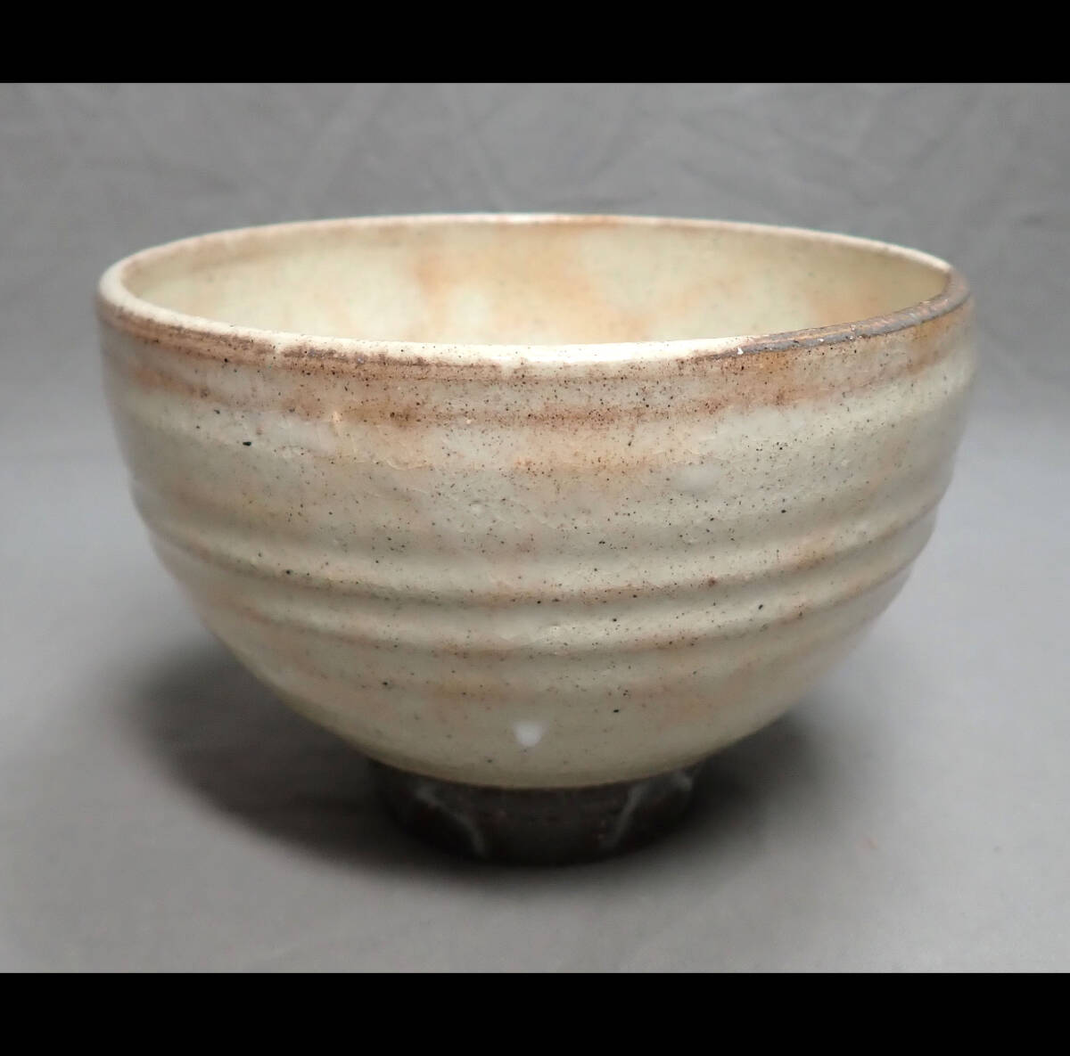 【詳細不明 茶碗 合わせ箱付き AQ】陶器 焼き物 抹茶碗 桐箱 茶道具 茶器 骨董 古美術 アンティーク拍卖