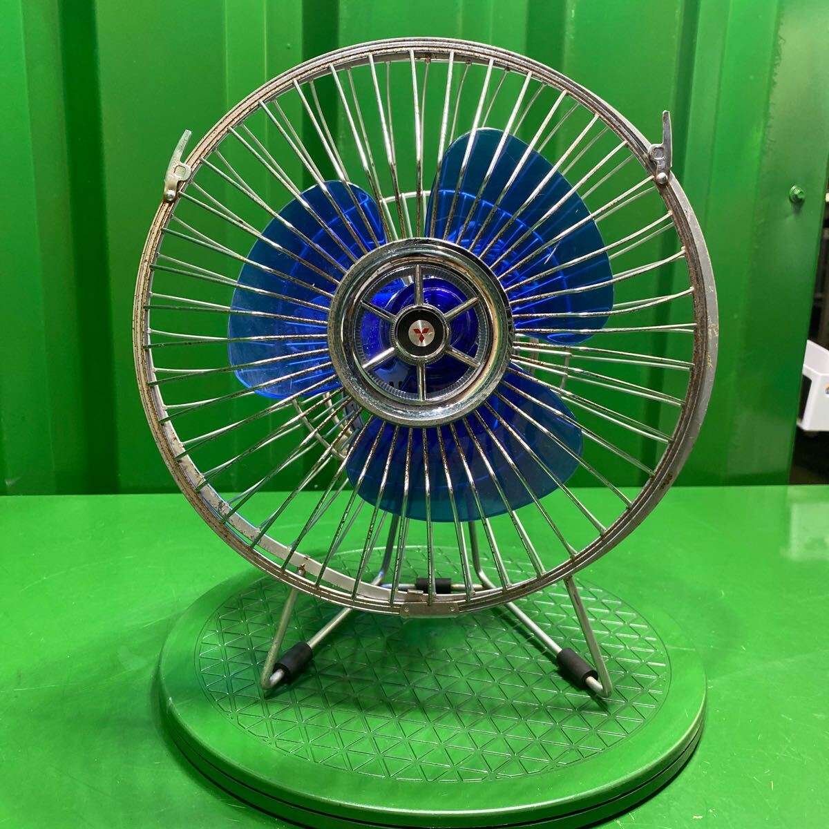 【ジャンク】三菱 卓上扇風機 D20-AC 通電不可 10200906拍卖