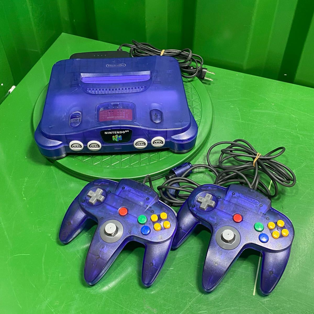 【通電OK】動作未確認 Nintendo64 ニンテンドー64 Nintendo ミッドナイトブルー ジャンク 現状品 中古品 部品取り 10281331拍卖