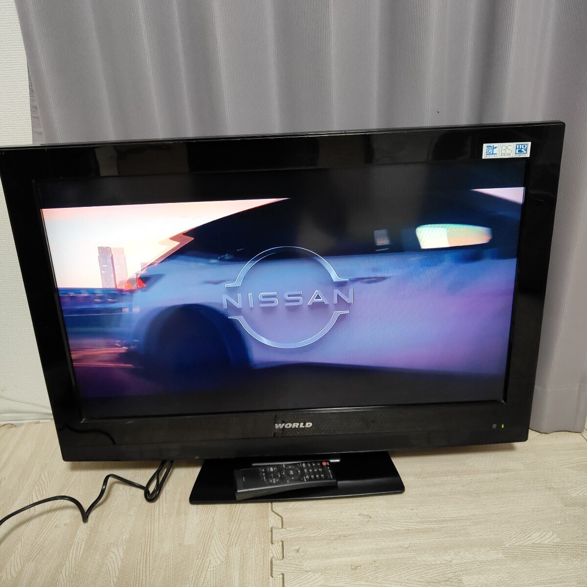 F01-20250116-101 【動作可能】 KL32-33B オリオン WORLD 32型液晶TV 本体+リモコン+電源コード+B-CAカード 拍卖