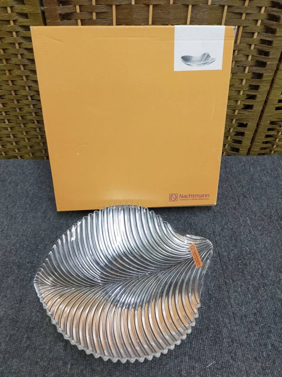 Ffg_01A_0312_4003762185172 Nachtmann ナハトマン Mambo マンボ ガラスボウル 25cm 大皿 サラダボウル 箱付き 【未使用】77677拍卖