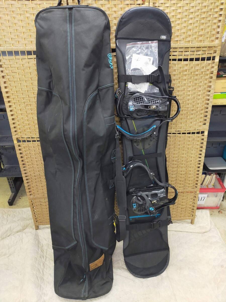 F01-20251023-99 K2 スノーボードセット SUBCULTURE 153cm × INDY バインディング ケース・保証書付拍卖
